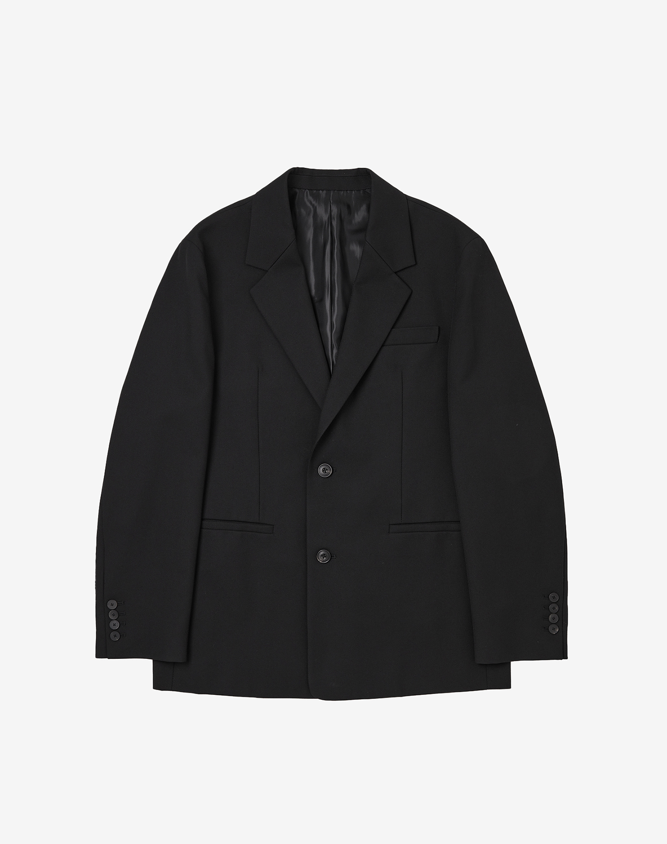 Premium Blazer Loose Fit_Black